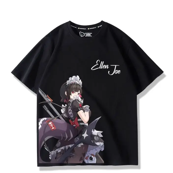 Fashion Hot Sales ARPG Game Zenless Zone Zero 3D Print TShirt For Men/Women Popular Harajuku Anime T-shirt Oversized Cartoon Top