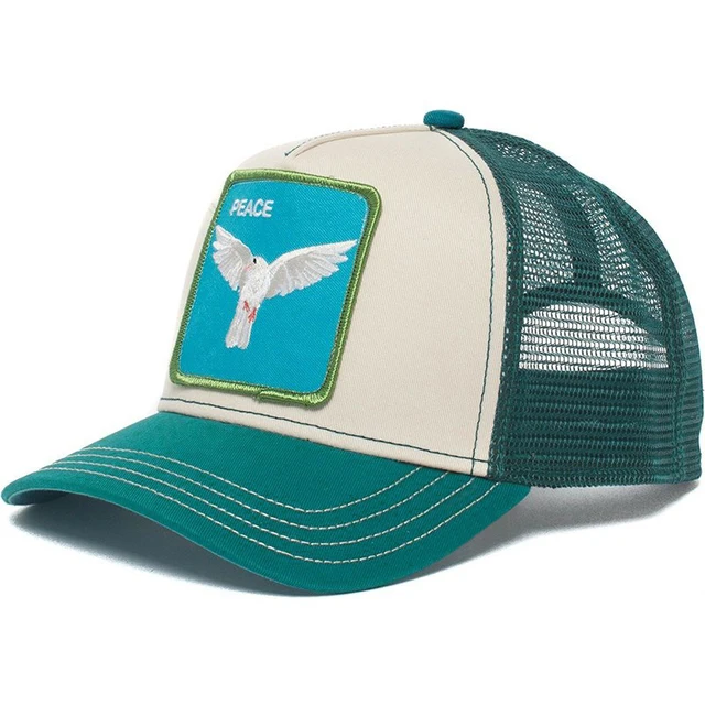 Baseball Cap Trucker Hat Summer Embroidery Outdoor Sport Mesh_voghion.com
