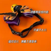 Halloween Funny Tie, Bell Collar, Pet Cat and Dog Bow Decoration, Holiday Gift Decoration 4