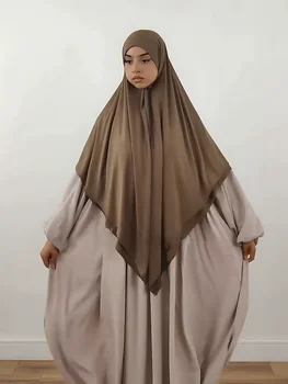 145*145 سنتيمتر حجم كبير جيرسي مشروط وشاح مربع بسط مسلم لحظة الحجاب طبقة خيمار عيد المرأة الإسلامية الصلاة الحجاب 1