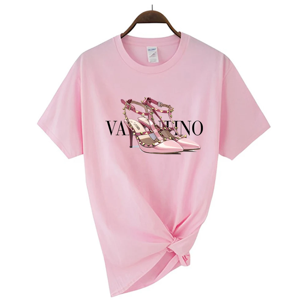 Cotton T Shirt t shirt Cotton Letter Print Woman Men's T-shirt Summer Tees Fashion Tops Unisex Oversized Blouse