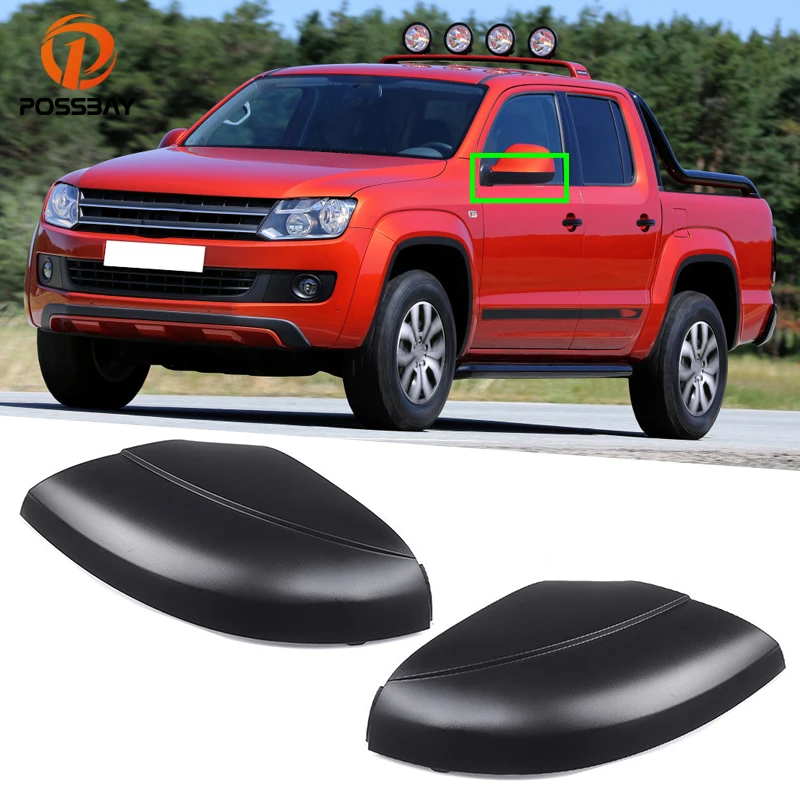 Specchietto Retrovisore Laterale Per Auto Coperchio Inferiore Nero Opaco Per Vw Amarok 2013 T5 Facelift 2010-2015 Muslimexlimah Parti Esterne