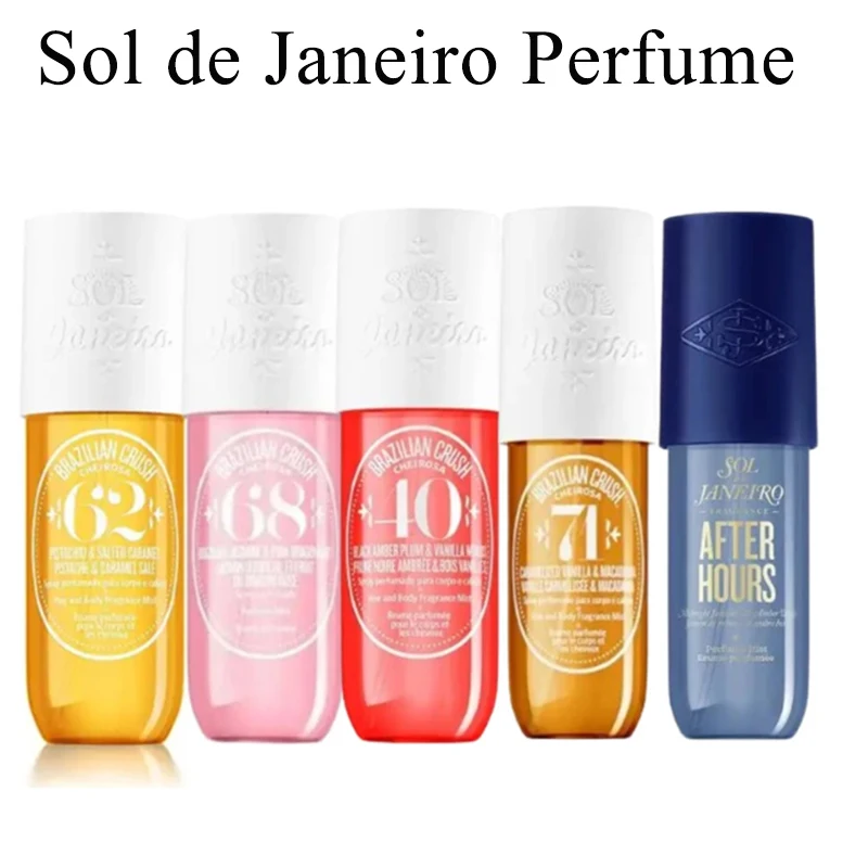 

Бразильский спрей Sol de Janeiro для женщин, долгий срок службы, аромат, увлажняющий кожу, 90 мл