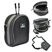 Lightdow Dustproof Camera Lens Filter Bag Portable Filter Pouch Shoulder Case with Belt for Photography Can Hold 8 Filters