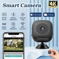 2025 New Security Camera 4K Mini WiFi Monitor Full Color Night Vision HD Remote Play Waterproof Motion Detect Surveillance 1