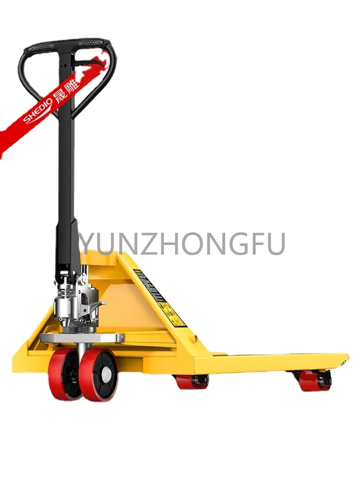 

Trailer Forklift Manual Warehouse Truck 2/3/5 T Hand Pull Loading and Unloading Hydraulic Car