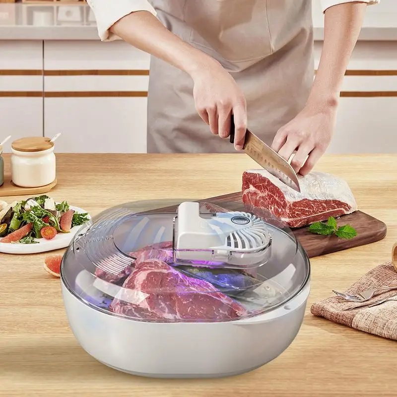 

6 In 1 Frozen Meat Thawing Plate Smart Quick Meat Thaw Machine Tableware Meat Defroster Kitchen Smart Defrosting supplies