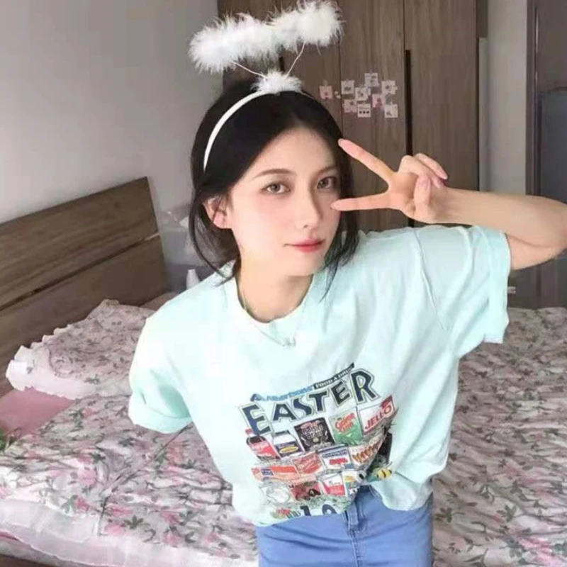 BQRKOTM Serre-Tête D'Ange Et Cornes De Diable, Bandeau Halo D'Ange Blanc + Serre-Tête Diable Bandeau De Cornes De Diable Déguisement Pour Halloween Carnaval Mascarade Cosplay