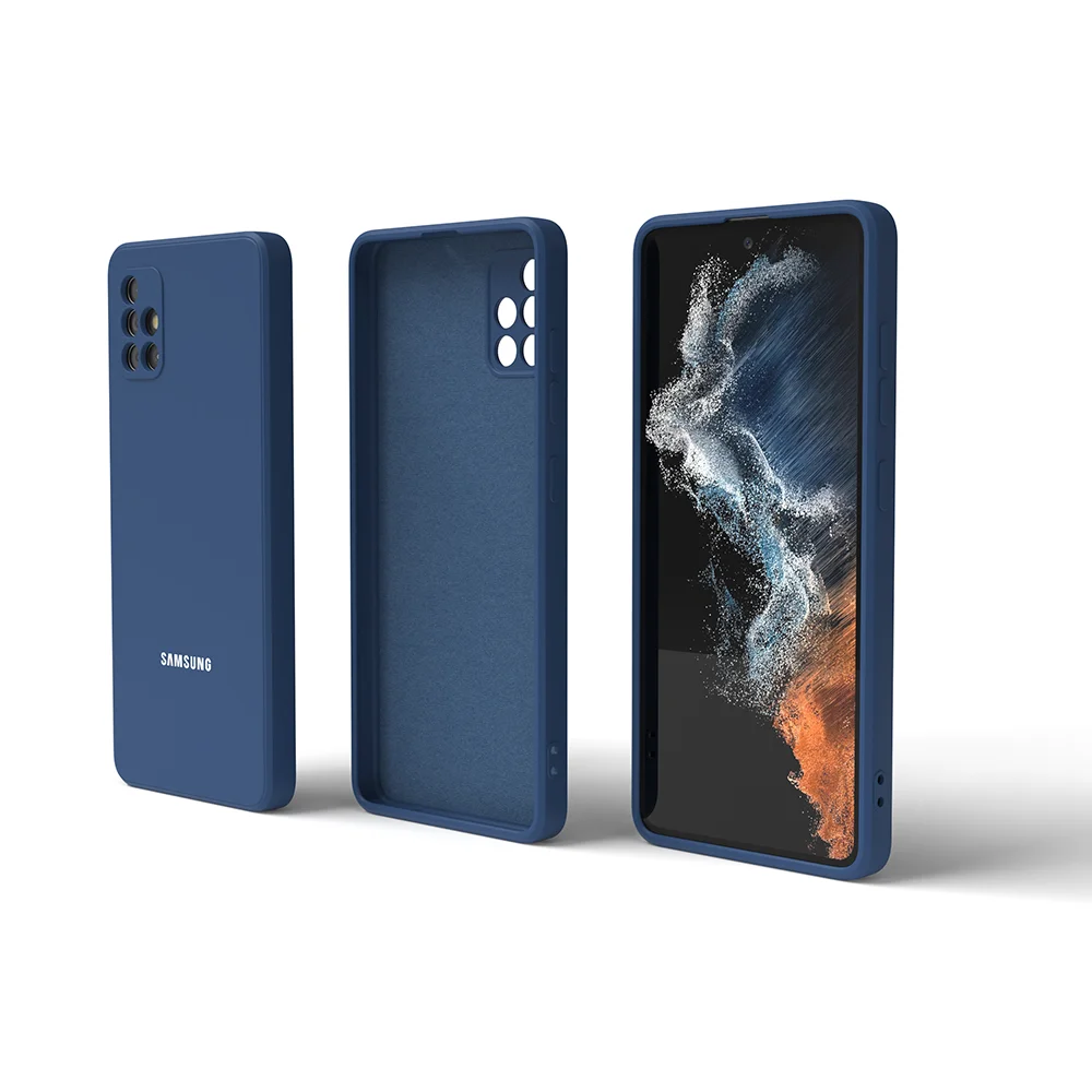Soft Liquid Silicone Shockproof Phone Case - Enhanced Protection and Style