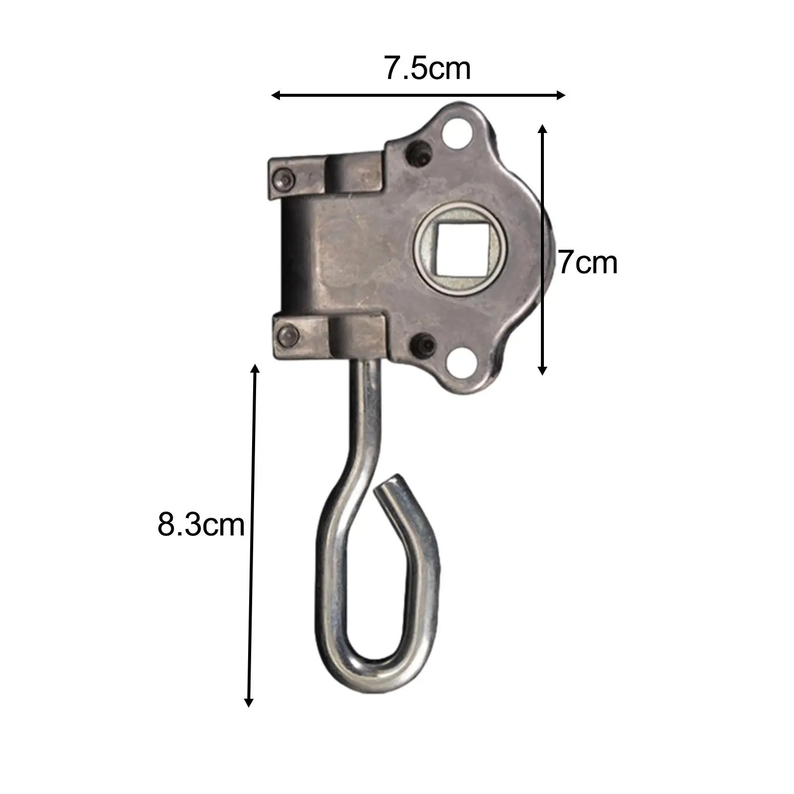 Outdoor Awning Crank Gearbox Accessory Aluminium Alloy Lightweight Universal