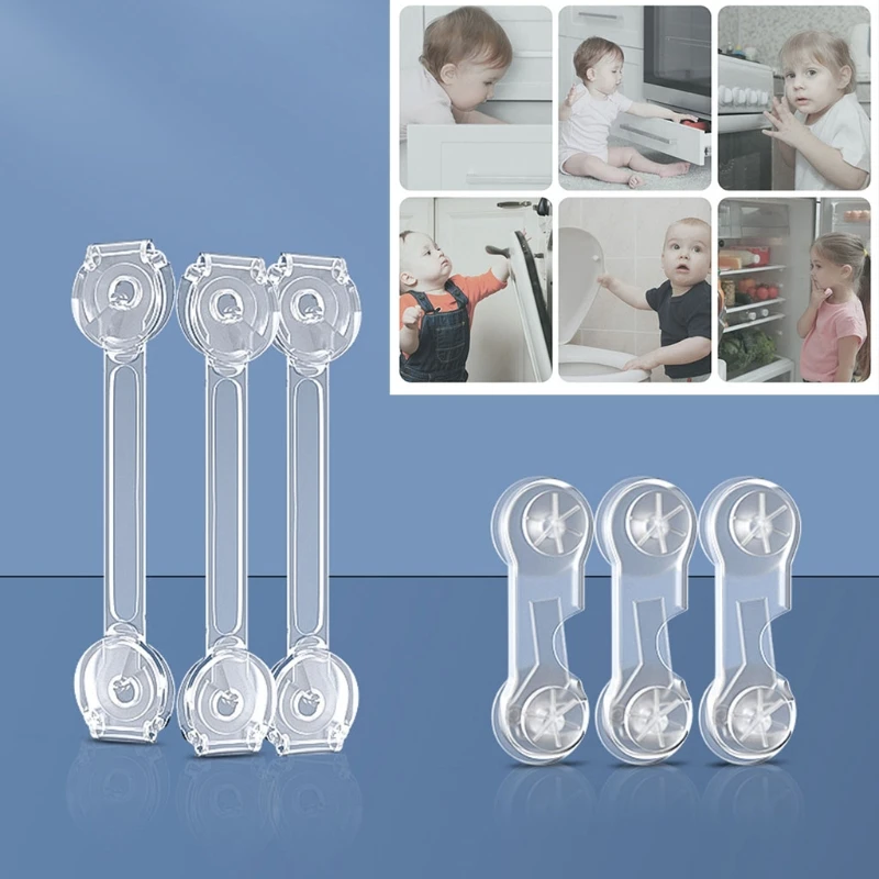 Child Safety Lock Cabinet Fridge Drawer Door Closure Furniture Protector child safety lock