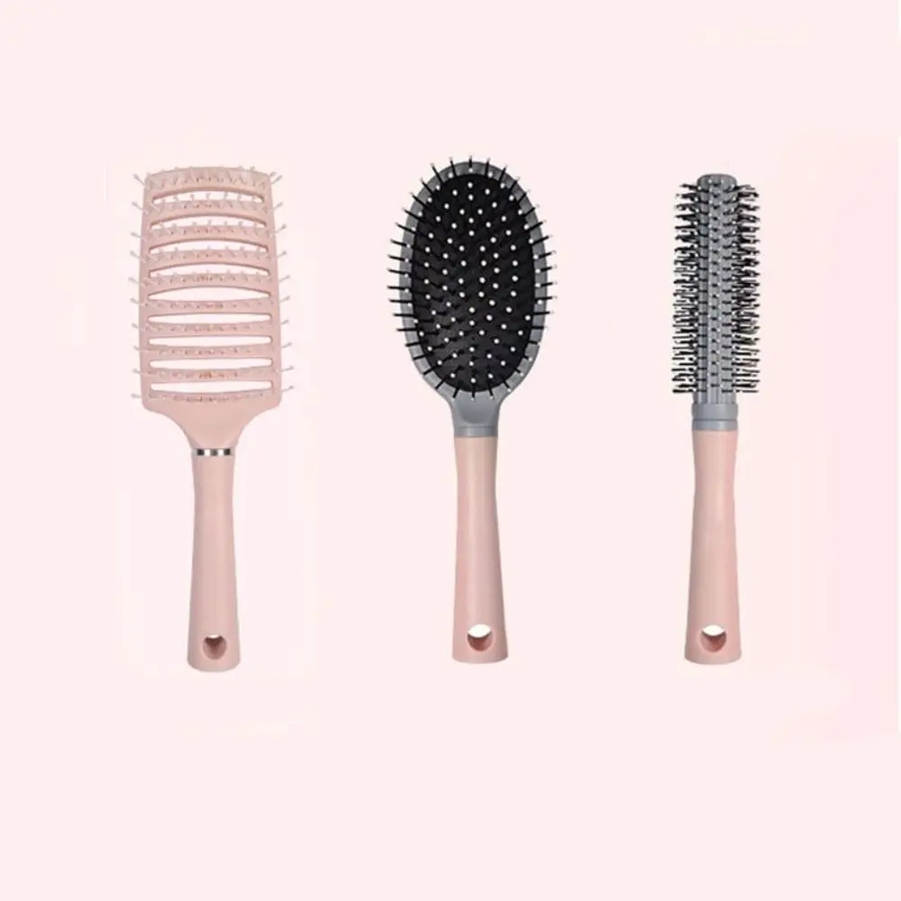 Fashion Waterproof Air Cushion Comb Anti-static Portable Scalp Massage Comb Hair Styling Arc Structure Hollow Comb Salon Home
