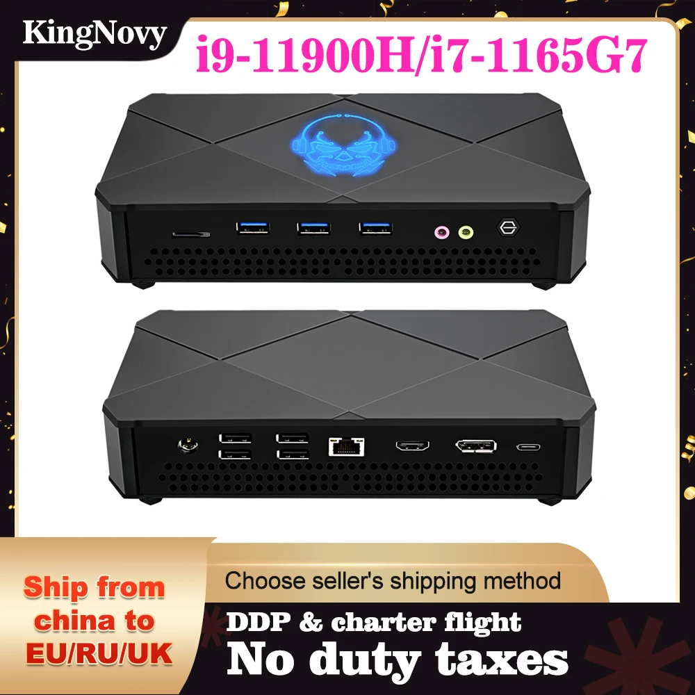 Kingnovy 11th Gen Mini Pc Nuc Intel Core I9 I7 1165g7 Desktop Computer