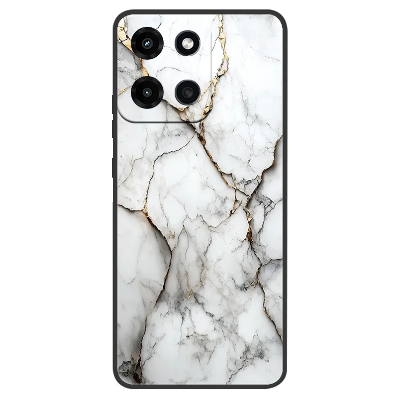 Marble Silicone Soft Back Cover Phone Case