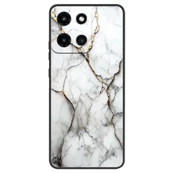 Marble Silicone Soft Back Cover Phone Case - Moto G 5G 2026 (T0101)