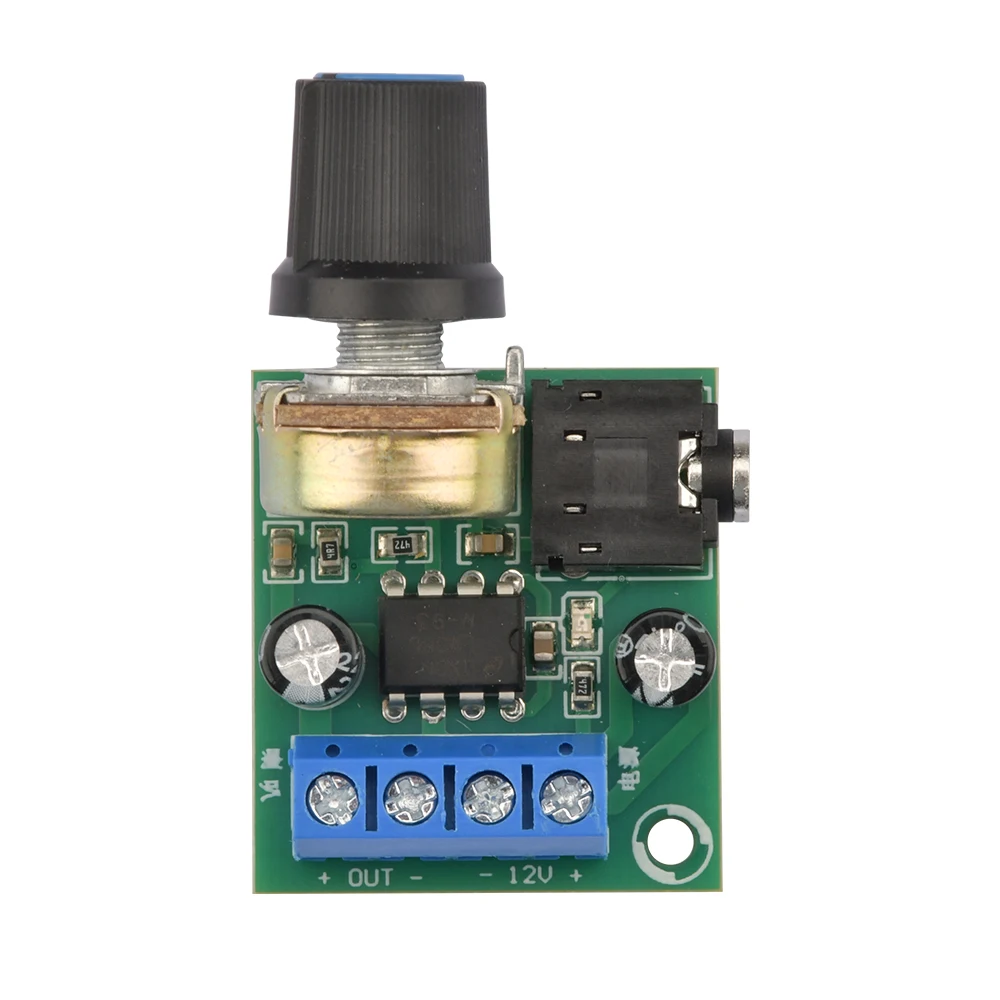 Scheda Amplificatore Audio LM386 - 5 Pezzi, Alimentazione 3-12V DC, Potenza 0.5-10W, Per Altoparlanti