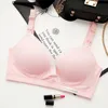 Maternity Lacating Nursing Bras without Underwire Soft Comfortable Gathering Anti Sagging Adjustable Buttons Soutien Allaitement 4