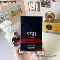 Parfum pour homme Stronger With You Intensely, 100 ml, Cologne boisée longue durée, vaporisateur corporel, cadeau 2