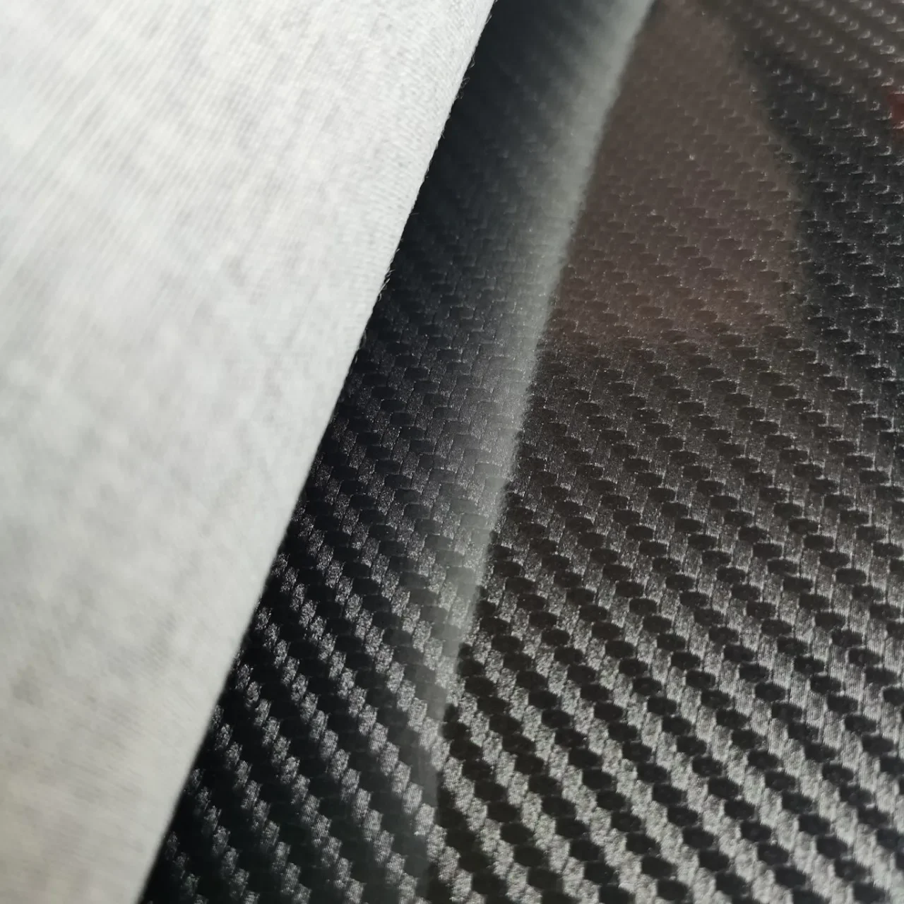 Mirror Highlight Carbon Fiber Car Leather PU Leather Interior Sports Steering Wheel Box Artificial For Clothing