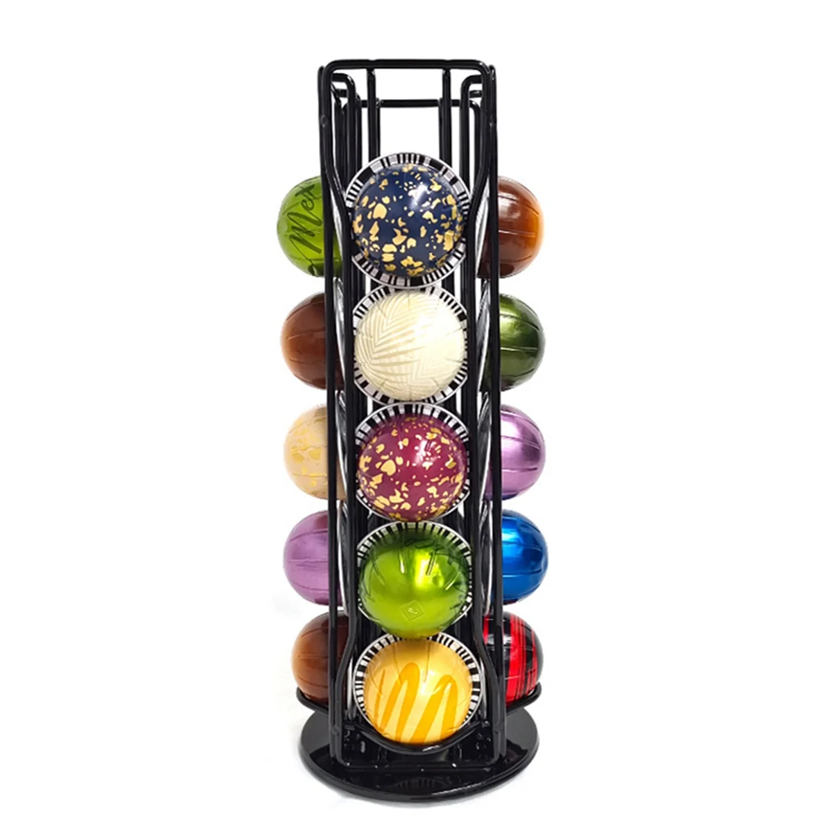 Supporto Per Cialde Di Caffè Per Vertuo Line Coffee Capsule Pods Holder Espositore 20 Tazze Storage Organizer Scaffali Rack,B