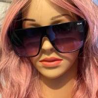 Fashion Square Sunglasses Women Quay Brand Design Flat Top Sun Glasses for Women Classic Nightfall Remixed Ladies Shades UV400 1