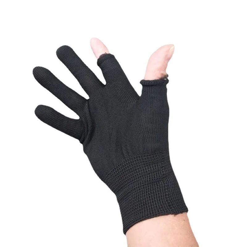 

12 Pairs Nylon Gloves Outdoor Sports Riding Fishing Mobile Phone Touch Screen Five Finger Gloves Clothing Accessories Gloves