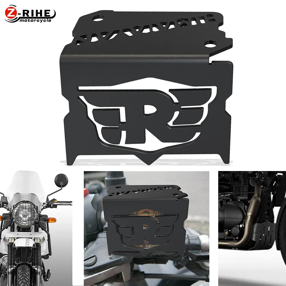 Per Royal Enfield Himalayan 400 411 Accessori Moto Freno Anteriore Liquido Serbatoio Tappo Protezione Protezione Himalayan Scram 411
