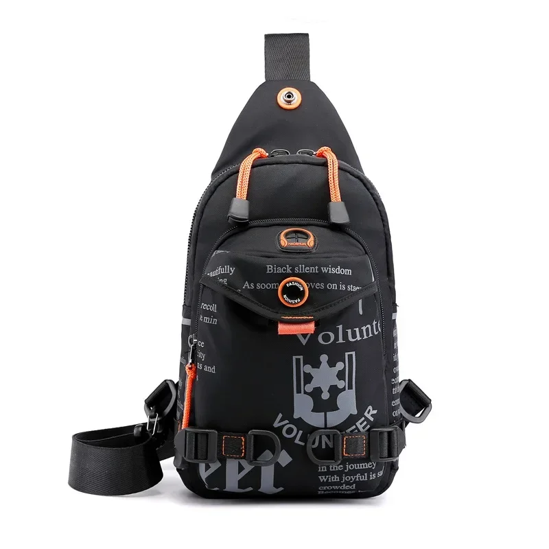 Nylon Cross Body Messenger Bag for Men