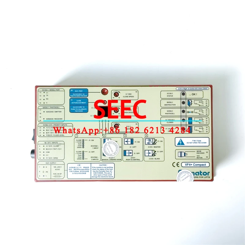 SEEC VVVF4+ VF4 VF4+ VVVF4 Elevator Spare Parts Door Inverter converter controller Box lift Compacts