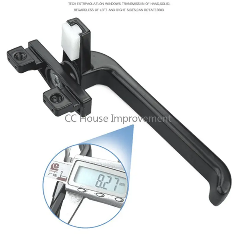 2 Pcs Poignée De Fenêtre Poignées Double Vitrage Fenêtres Aluminium