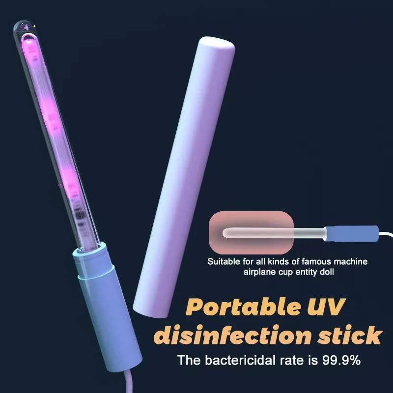 Silicone Doll Channel Heating Rod and Uv-C Ultraviolet Disinfection Lamp Is Used to Securely Disinfect and Sterilize the Private
