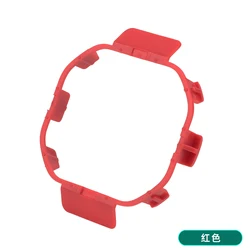 Premium Metal Movement Holder Case Cover for Watch Mod Replacement Parts (Red)