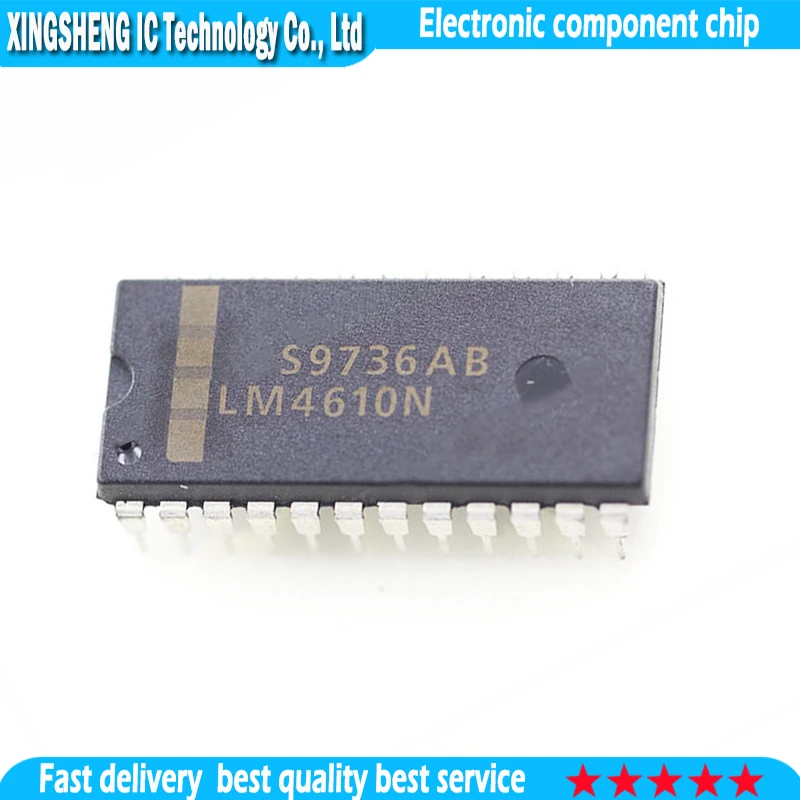 

1 шт./лот LM4610N LM4610 DIP-24 в наличии