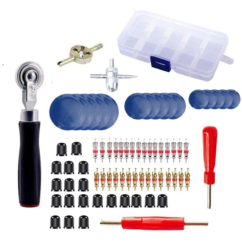 

Car & Truck Parts Tire Repair Tool 70Pcs Corrosion-resistant Durable Easy To Storage And Carry Not Easy To Rust