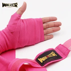 1 Pair Solid Color 3M/5M Kick Boxing Wraps Bandage Men Sanda Taekwondo Muay Thai Guantes De Boxeo MMA Wrist Handwraps