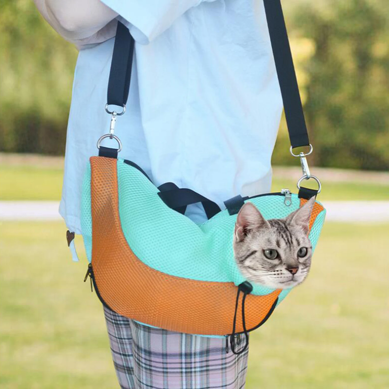 Title 3, Cat Grooming Bag Multifunctional Adjustable Bre...