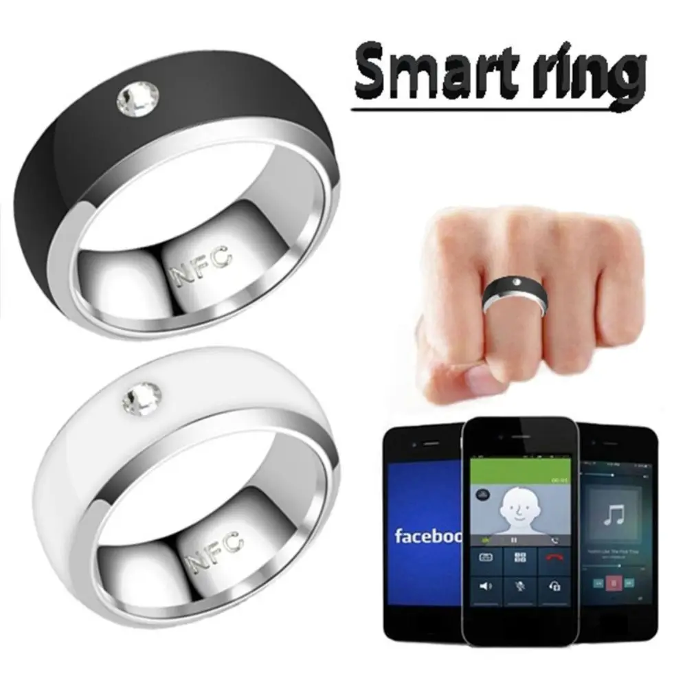 다기능 NFC 스마트 링, 매직 웨어, 웨어러블 연결, NFC 손가락 반지, 방수, 스테인레스 스틸, 안드로이드 휴대폰용