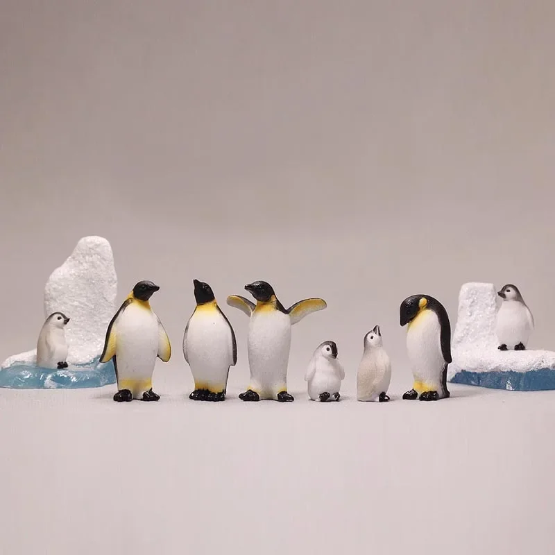氷山〜ペンギンシール/ファンタジーミニチュア/素敵な動物/妖精の庭