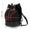 Portable Basketball Shoulder Net Bag Elastic Waterproof Handbag Fitness Training Outdoor Sports Volleyball Football Storage Bags