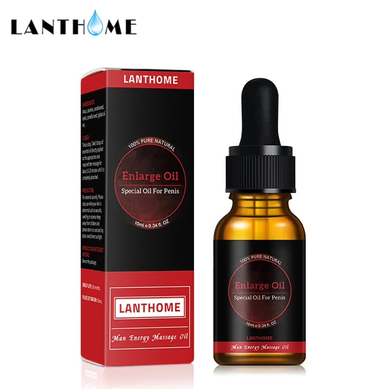 Tankinantys LANTHOME Nuolatinis Padidinimas Sveikatos Priežiūra Padidinti Masažas Padidinimo Aliejai Vyrams Eterinis Aliejus_voghion.com