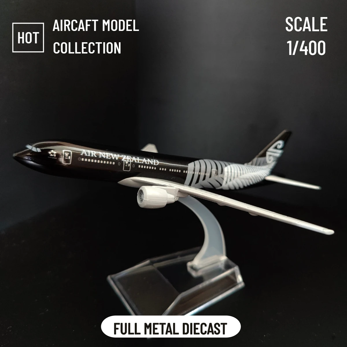 

Scale 1:400 New Zealand B777 Metal Aircraft Replica 15cm Airplane Diecast Model Plane Aviation Miniature Gift Toy