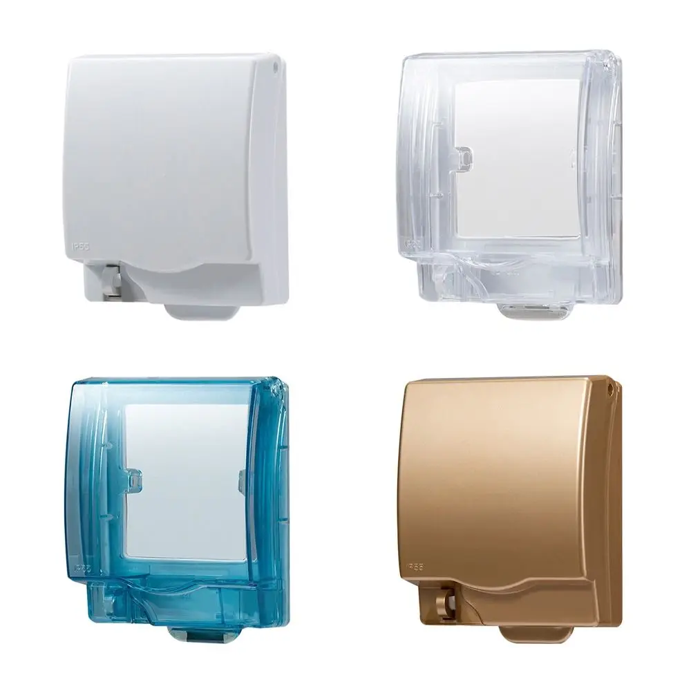 86 Type Switch Socket Anti-shock Wall-mounted Protection Lockable Socket Cover