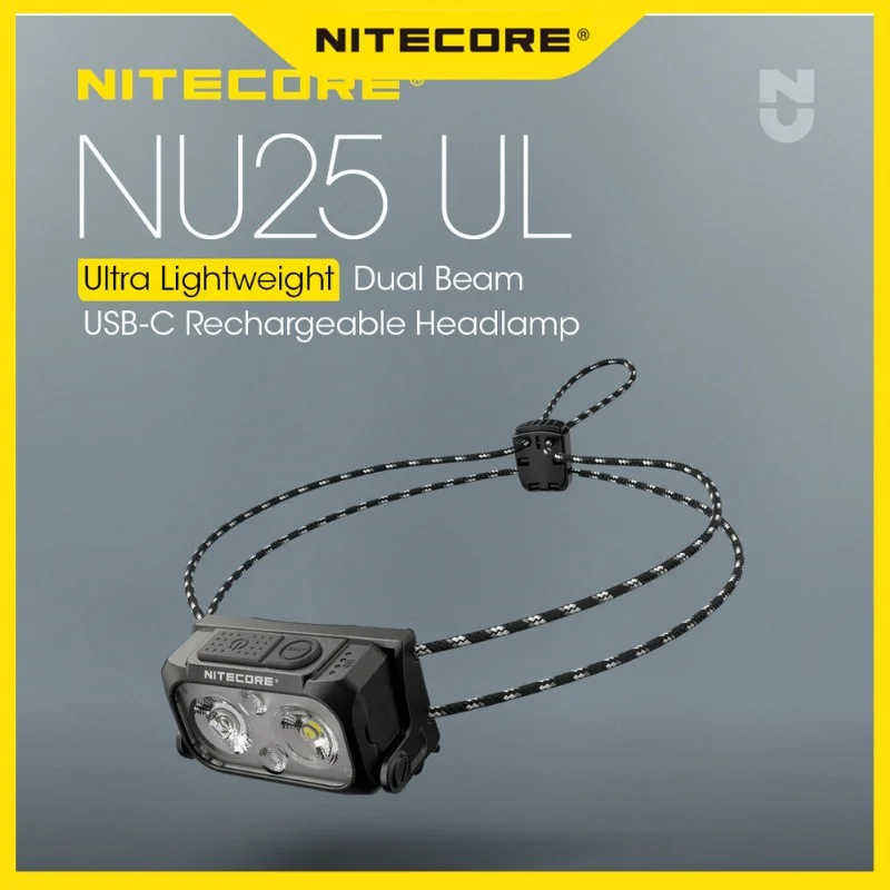 

NITECORE NU25 UL Rechargeable Headlamp 400Lumens