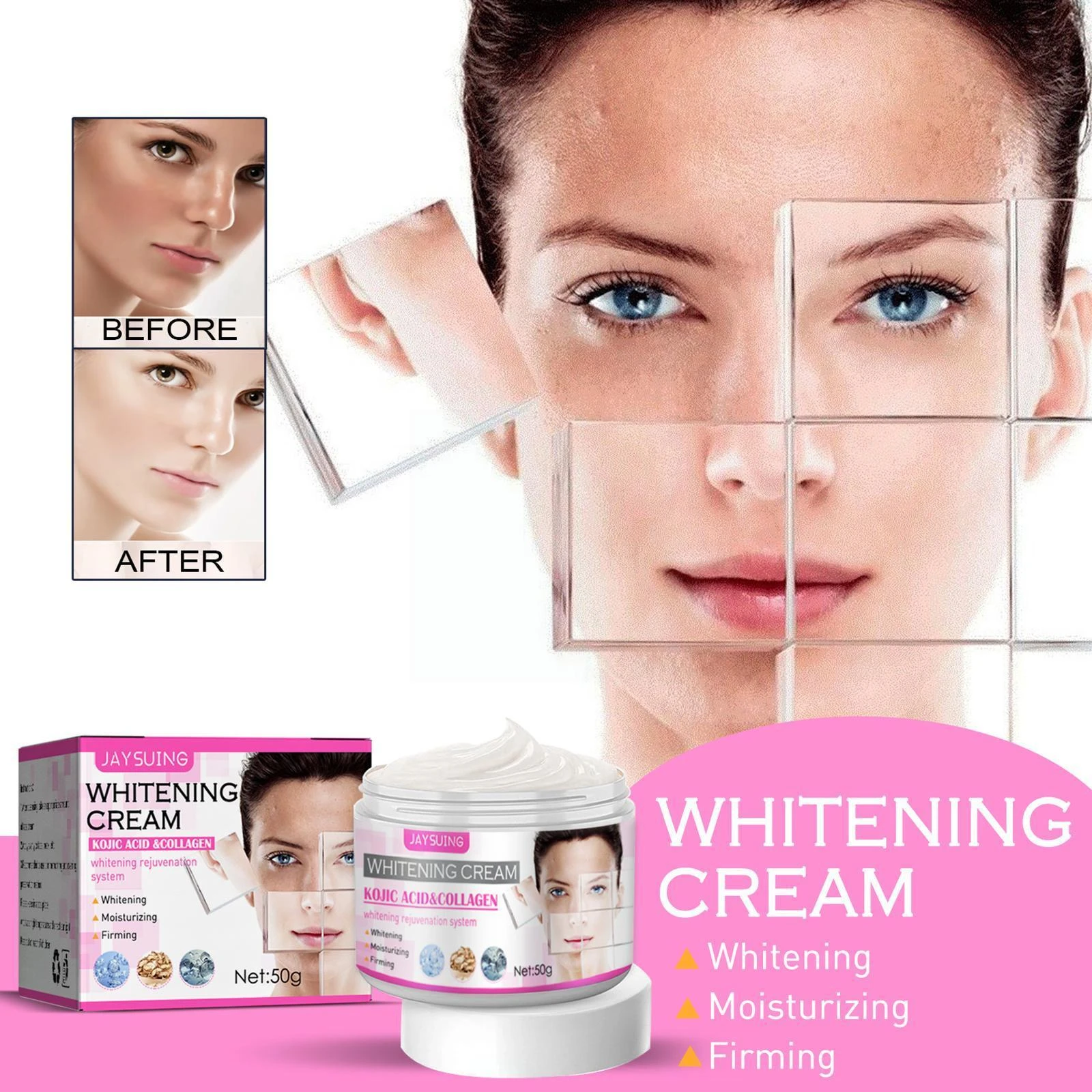 Body Whitening Cream Underarm Armpit Knee Dark Skin Bleaching Mo 【 限 定