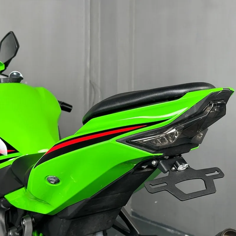 가와사키 닌자 400 Z250 2018-2024 알루미늄 번호판 홀더 키트 오토바이 액세서리 부품 번호 KN4E0