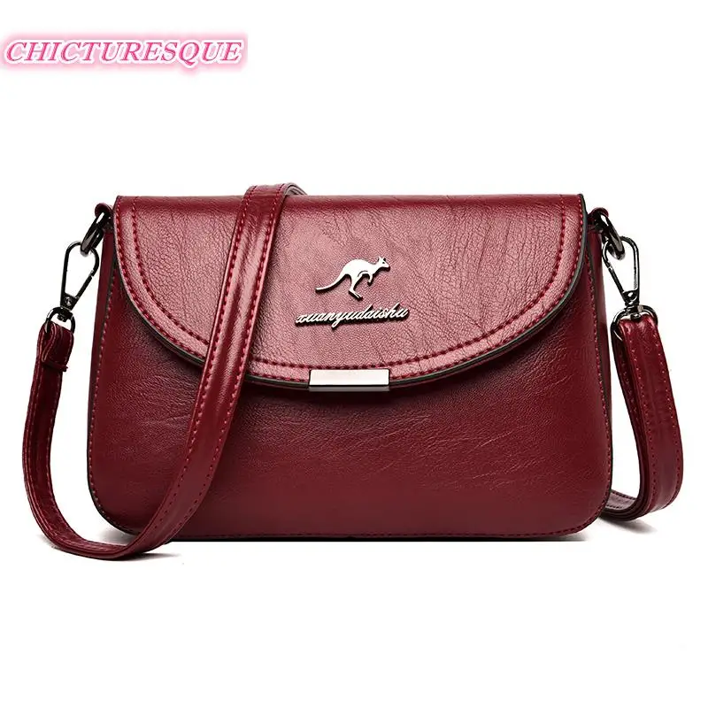 

LANYIBAIGE Designer 2021 New Luxury Handbag Fashion Leather Handbag Quality Shoulder Messenger Bag Lady Handbag Bolsa Feminina