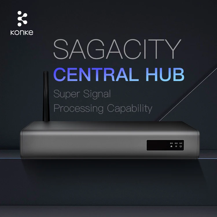 

Беспроводной умный дом KONKE sagпростота Центральный концентратор zigbee умный шлюз беспроводной умный дом