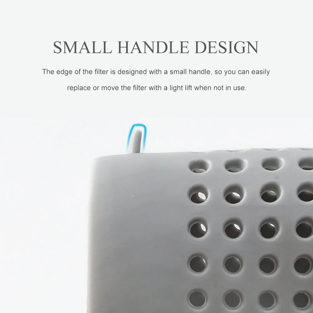 Sink Filter Kitchen Sink Filter Sink Strainer Hair Drain Catcher Kitchen Sink Strainer 1pcs Sink Filter Mesh Silicone Anti Blocking Deodorant Bathroom Bathtub Washbasin Drain Hair Filter Kitchen Accessories Tool