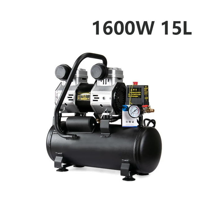Oil Free Silent Air Compressor, Small Industrial Grade Woodworking  High-pressure Air Pump, Air Compressor, Inflatable Scale - AliExpress