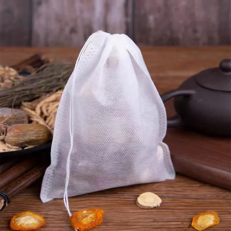 Disposable Tea Bags Non-woven threaded tea bags disposable soup seasonings traditional Chinese medicine filtered bags